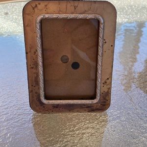 Gold and Silver Picture Frame